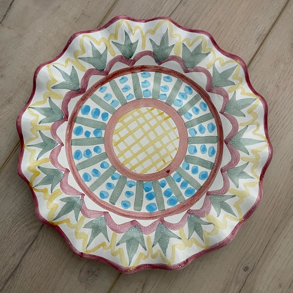 McKenzie Childs 11” serving plate - Picture 1 of 4